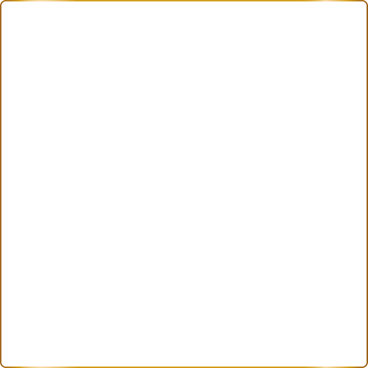 Square Golden Circle Border, Shiny Frame